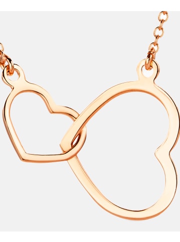 Diamant L'éternel Halskette aus 375 Roségold in Roségold