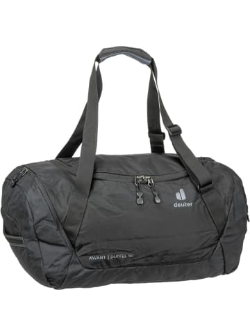 Deuter Reisetasche Aviant Duffel 50 in Black