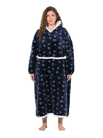 Ulla Popken Bademantel in nachtblau