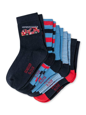 Schiesser Socken 5er Pack in Blau