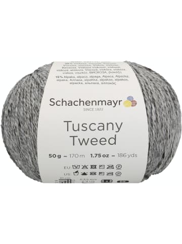 Schachenmayr since 1822 Handstrickgarne Tuscany Tweed, 50g in Hellgrau