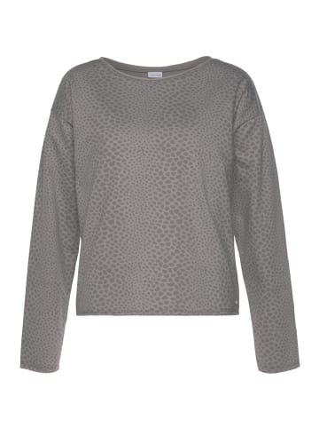 LASCANA Sweatshirt in taupe