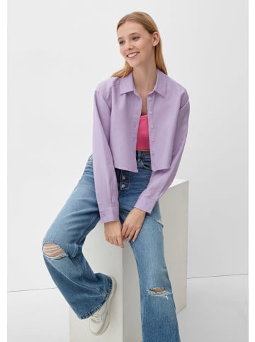 QS Bluse in 4724_lavendel