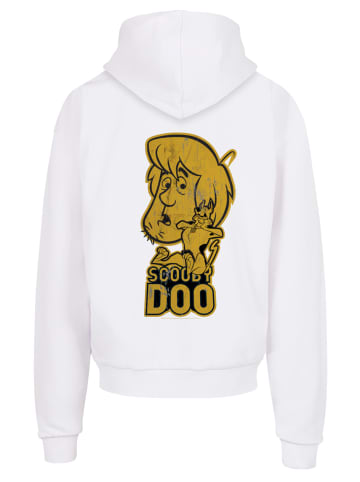 F4NT4STIC Ultra Heavy Hoodie Scooby Doo And Shaggy in weiß