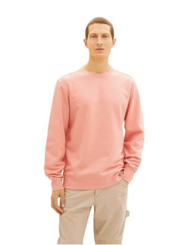 Tom Tailor Pullover PRINTED CREWNECK in Rosa