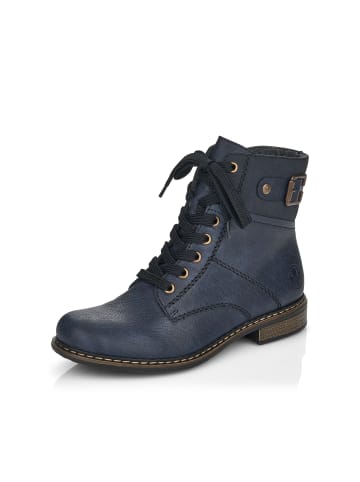 rieker Schnürstiefel in Blau