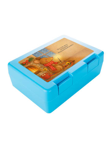 Mr. & Mrs. Panda Snackbox Maus Weihnachten Design mit Spruch in Weiß