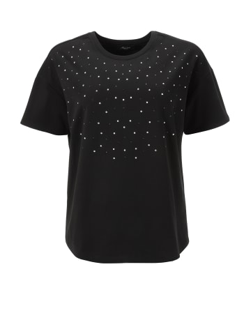 Aniston PLUS Kurzarmshirt in schwarz