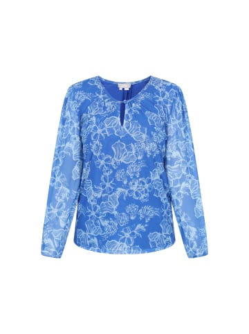 Usha Women Blouse in blue