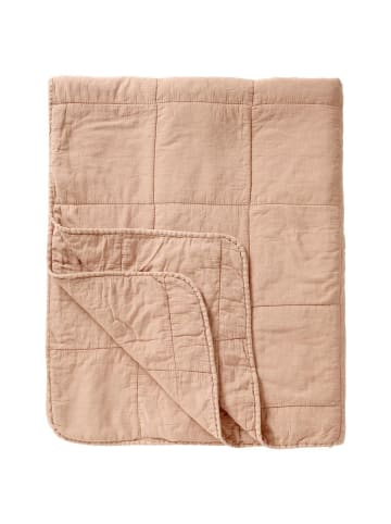 IB Laursen Vintage Bettdecke doppelt in burned rose