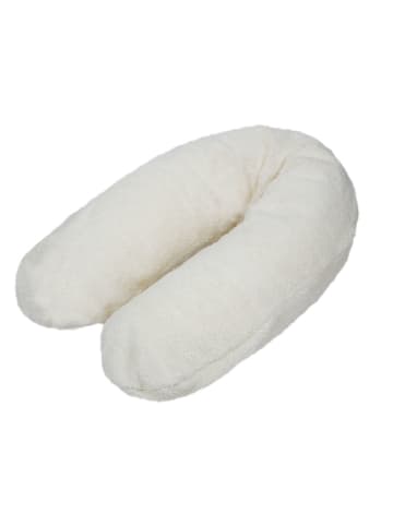 Efie Bio-Plüsch-Stillkissen, Inlett Mikroperlen, Made in Germany, ca. 180cm