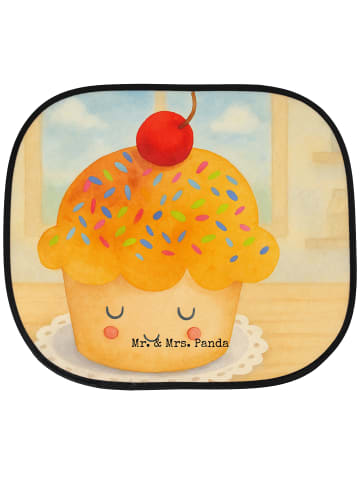 Mr. & Mrs. Panda Sonnenschutz Auto Cupcake Design ohne Spruch in Weiß