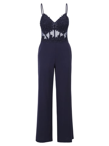 Vera Mont Jumpsuit mit Patches in Night Sky