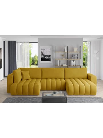 MF Design Bonita Recamiere Rechts in Amber -  (L) 175 x (B) 350 x (H) 92 cm