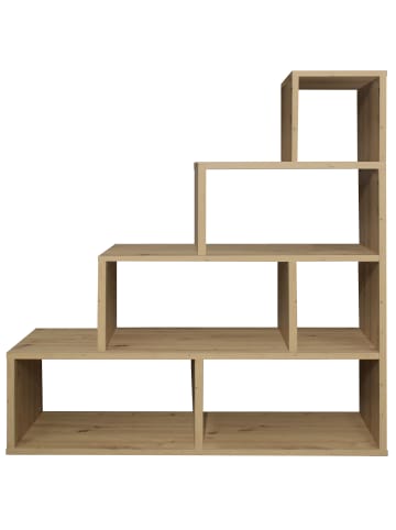 58 aufm Kessel RAUMTEILER Eleora 120x40x122 Bücherregal Regal asteiche