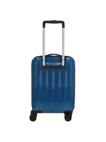 Check.In London 2.0 - 4-Rollen-Trolley 50 cm (orange) in blau