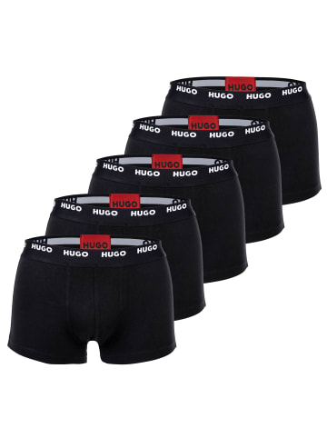 HUGO Boxershort 5er Pack in Schwarz