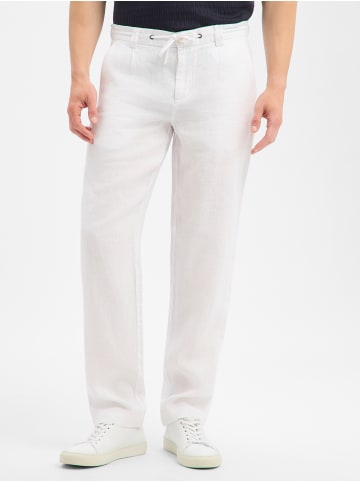 Nils Sundström Leinenhose N-Scott in weiß