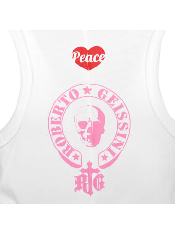 Roberto Geissini Peace Top Weiß