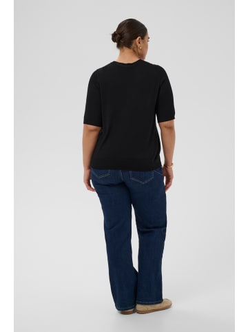 KAFFE curve Strickpullover KClizzy Regular fit in Black Deep