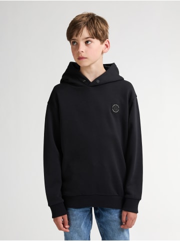Petrol Industries Logo Hoodie Ozark in Schwarz
