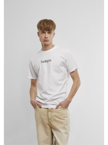Mister Tee Mister Tee Herren Los Angeles EMB Tee in white