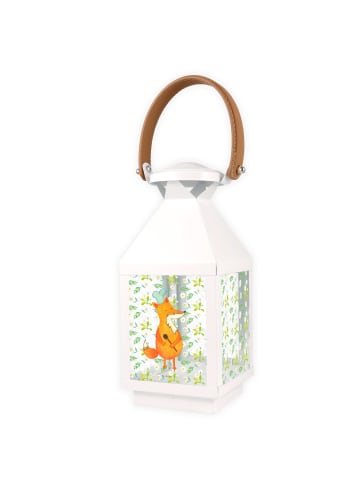 Mr. & Mrs. Panda Laterne Fuchs Koch ohne Spruch in Transparent