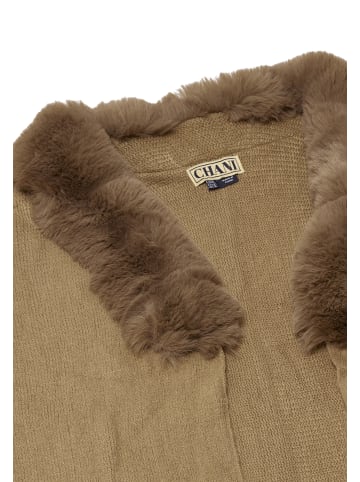 CHANI Damen Poncho in Beige