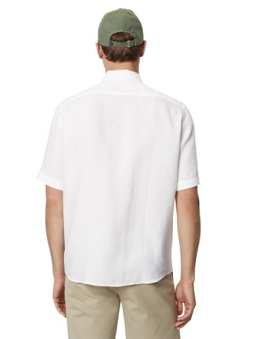 Marc O'Polo Kurzarm-Hemd regular in Weiß