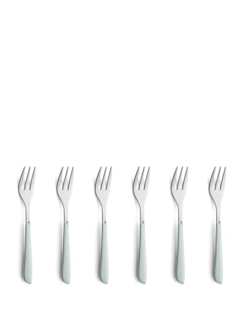 Kuppels 6-tlg. Kuchengabel Set PRISMA in mint