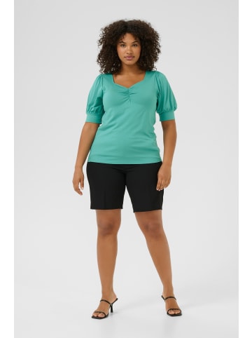 KAFFE curve T-shirt KCsissy in Teal