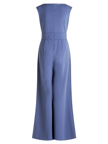 Vera Mont Jumpsuit mit weitem Bein in Tansanit Blue
