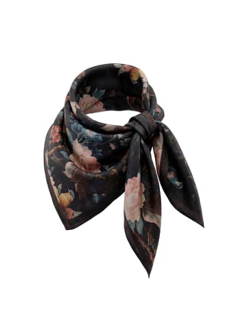 usha FESTIVAL Women Feminine Scarf in Black Multicolor