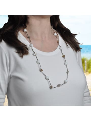 Steuer Modeschmuck Metall in silber