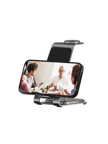 Wisam® FORCELL 3in1 Ladestation Alu Watch TWS Smartphone