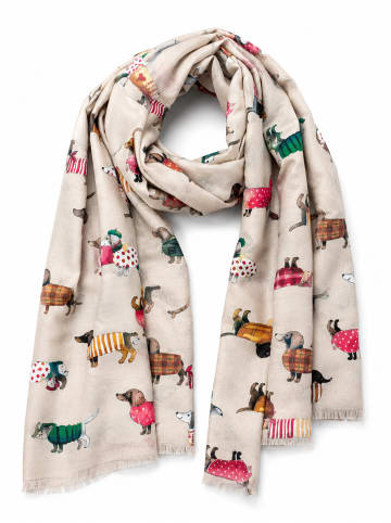 collezione alessandro Schal " Bodo " in beige