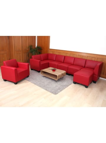 MCW Modular Sofa-System 6-1-1 Moncalieri, Rot