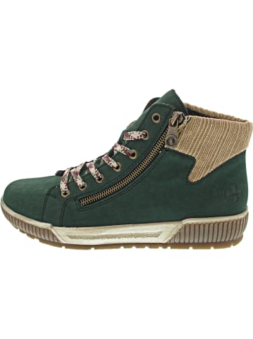 rieker Schnürstiefelette Grün