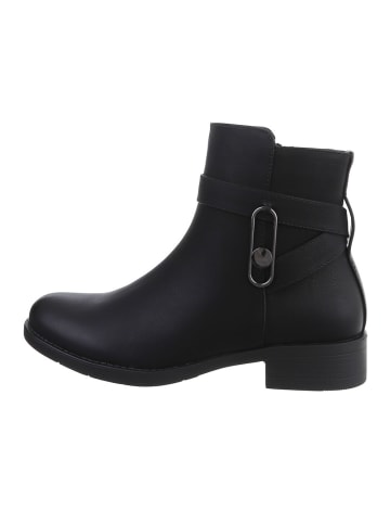 Ital-Design Stiefelette in Schwarz