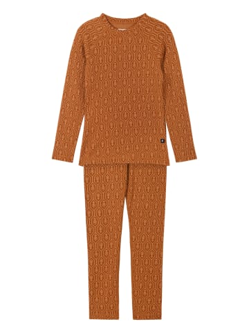 Reima Funktionsunterwäsche Set " Taival " in Cinnamon brown