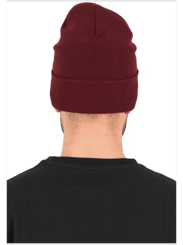  Flexfit  Flexfit Unisex Heavyweight Long Beanie in maroon