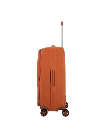 Jump Uppsala 4 Rollen Trolley 78 cm mit Dehnfalte in terracotta