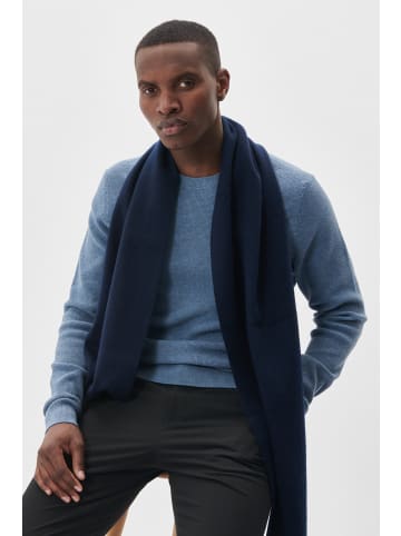 Matinique Strickpullover MAlagoon Gerade Passform in Captain's Blue Melange