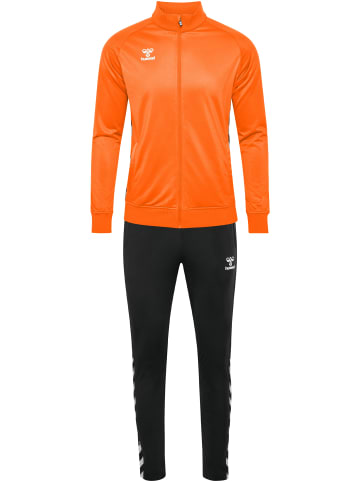 Hummel Reißverschluss Anzug Playful Tracksuit Erwachsene in SHOCKING ORANGE