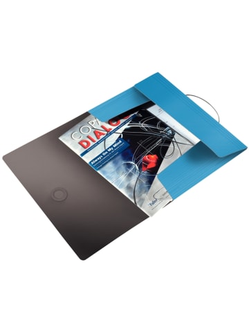 Leitz Eckspannmappe Solid A4 PP mit Klappen hellblau