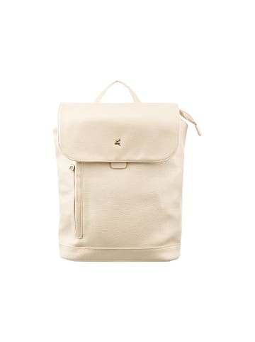 Prato S816-G LM Joyce City Rucksack genarbtes PU in white