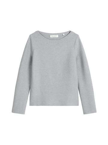 Marc O'Polo Pullover slim in Light Grey Melange