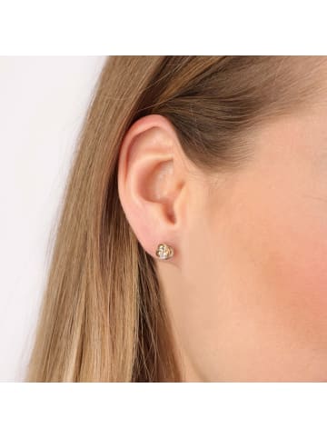 Lucardi 375 Gold Ohrringe Rund