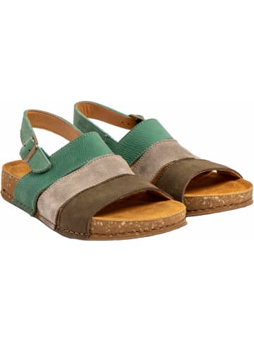 El Naturalista Riemchen Sandalen für Damen in beige