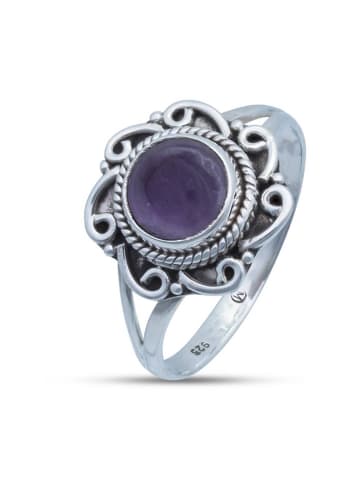 mantraroma 925er Silber - Ringe mit Amethyst